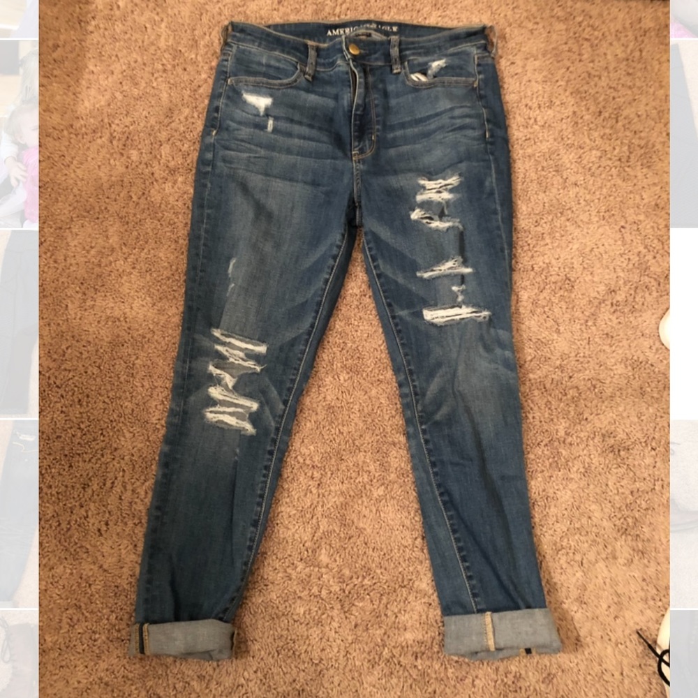 American eagle super stretch high rise jeggings